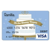 $100 Vanilla® Visa® Wedding Cake eGift Card (plus $5.44 Purchase Fee)