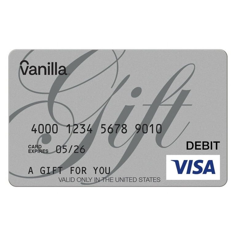 Vanilla Visa $100 Prepaid Gift Card