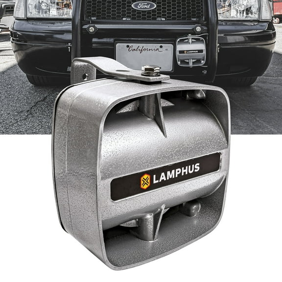 100 W Compact Siren Speaker Waterproof 120-130 dB Police Fire Emergency Air Horn