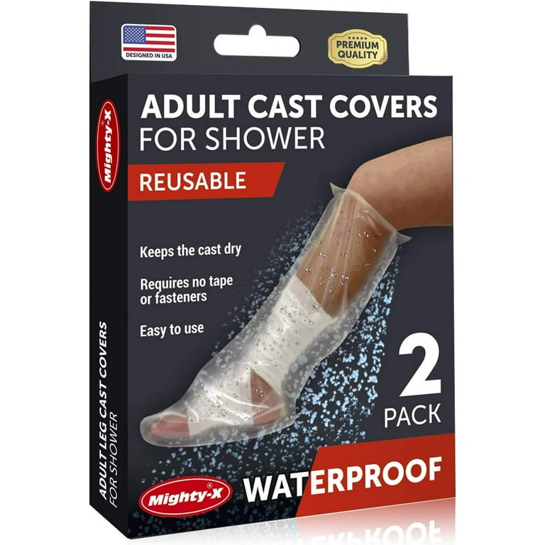TKWC INC Water Proof Leg Cast Cover for Shower - #5738 - Watertight Foot  Protector