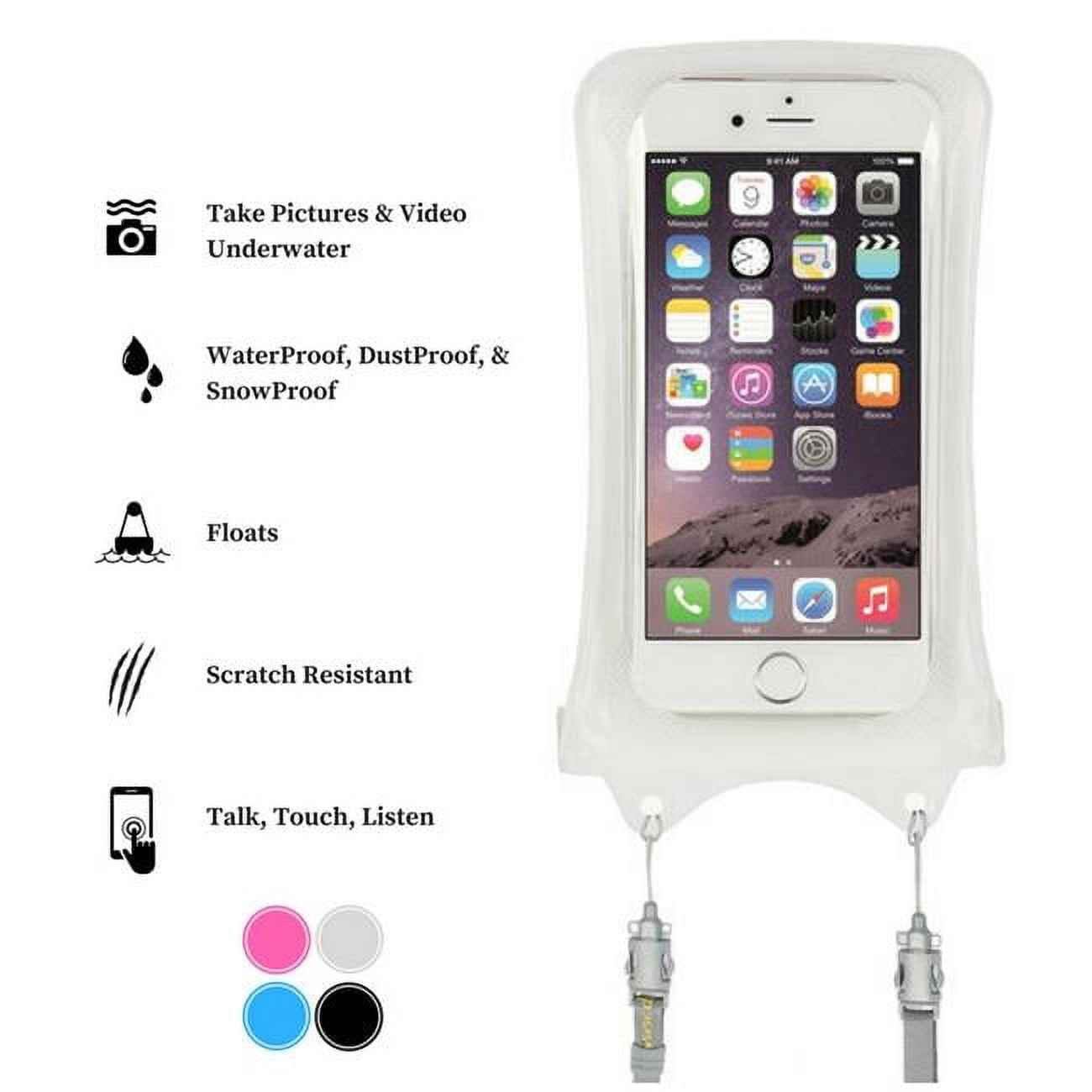 100 Waterproof Floating Phone Case by AquaVault