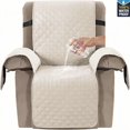 thumbnail image 1 of 100% Waterproof & Non-Slip Power Lift Recliner Cover Slipcover for Power Lift Recliner Chairs for Elderly,Kids,Dog (28", Ivory), 1 of 6