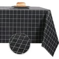 100 Waterproof PVC Table Cloth, OilProof SpillProof Vinyl Rectangle