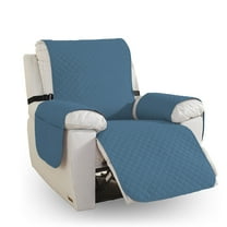 100% Waterproof Recliner Chair Cover Sofa Slipcover, Pet Cover for Small Recliner Chair with Elastic Straps, Washable Reclining Chair Cover Recliner Furniture Protector