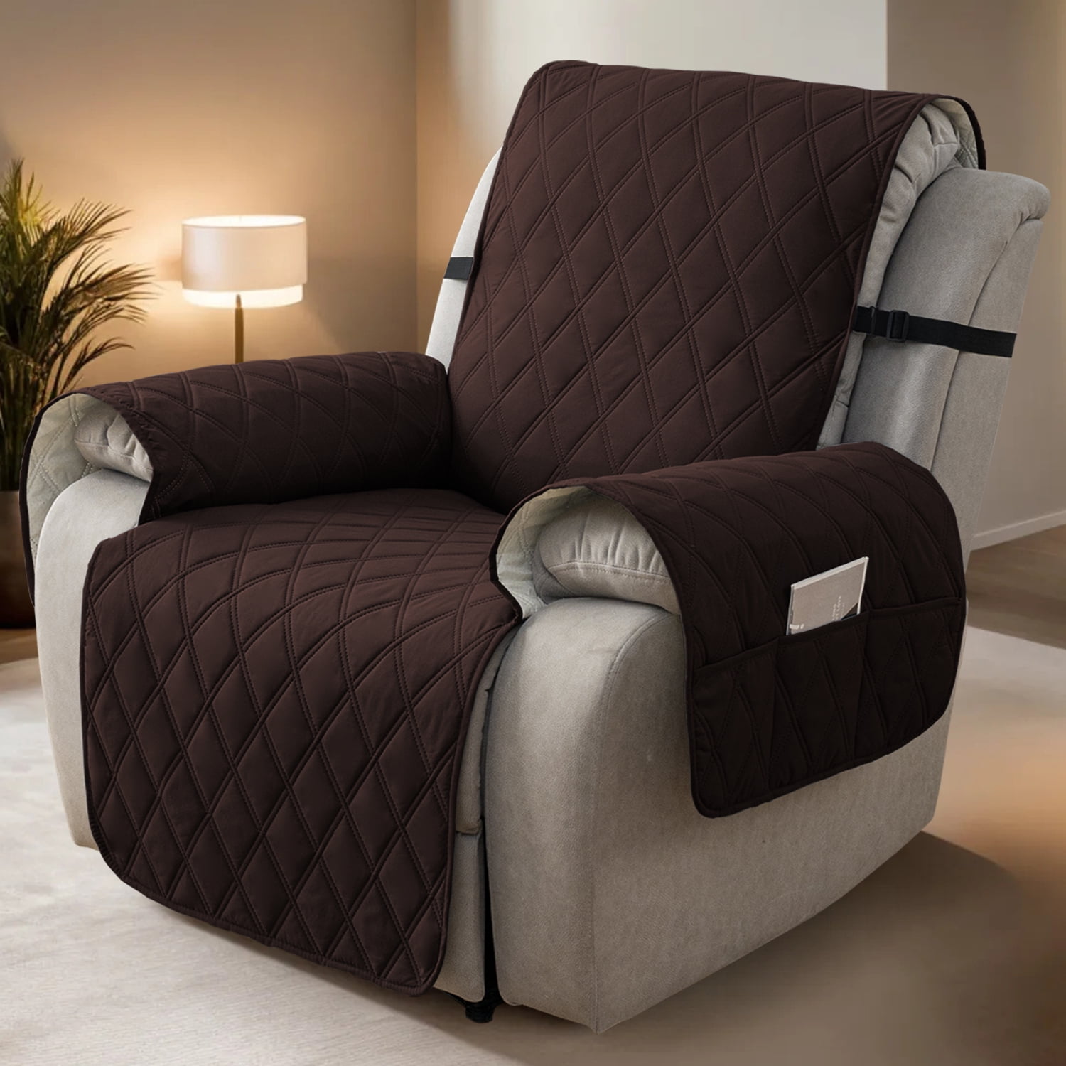 100% Waterproof Recliner Cover - Recliner Cover with Non-Slip Granule ...