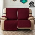 thumbnail image 1 of 100% Waterproof Recliner Sofa Cover 2 Seat Reclining Couch Cover for 2 Cushion Couch Waterproof Recliner Sofa Protector Cover Pets with Non Slip Backing and Strap, 1 of 7