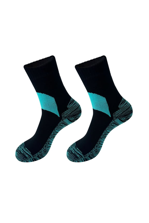 100% Waterproof Socks Breathable Water-resistant Outdoor Camping Skiing Hiking Diving Wading Trekking Socks