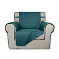 thumbnail image 1 of 100% Waterproof Sofa Cover Machine Washable Couch Cover Non Slip Furniture Protector Slipcover for Dogs, Children, Pets, Chair Size, Aqua Blue, 1 of 9