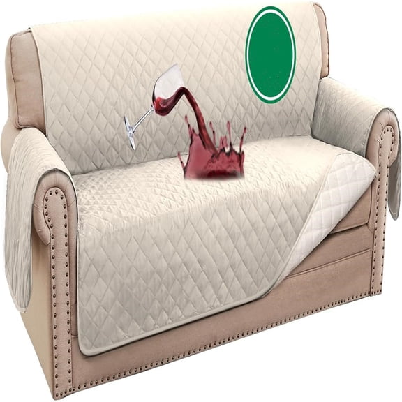 100% Waterproof Sofa Covers Couch Cover Sofa Cover for Dogs Couch Protector Triple Non-Slip Sofa Slipcover for 3 Cushion Couch Furniture Protector for Pets,Dog