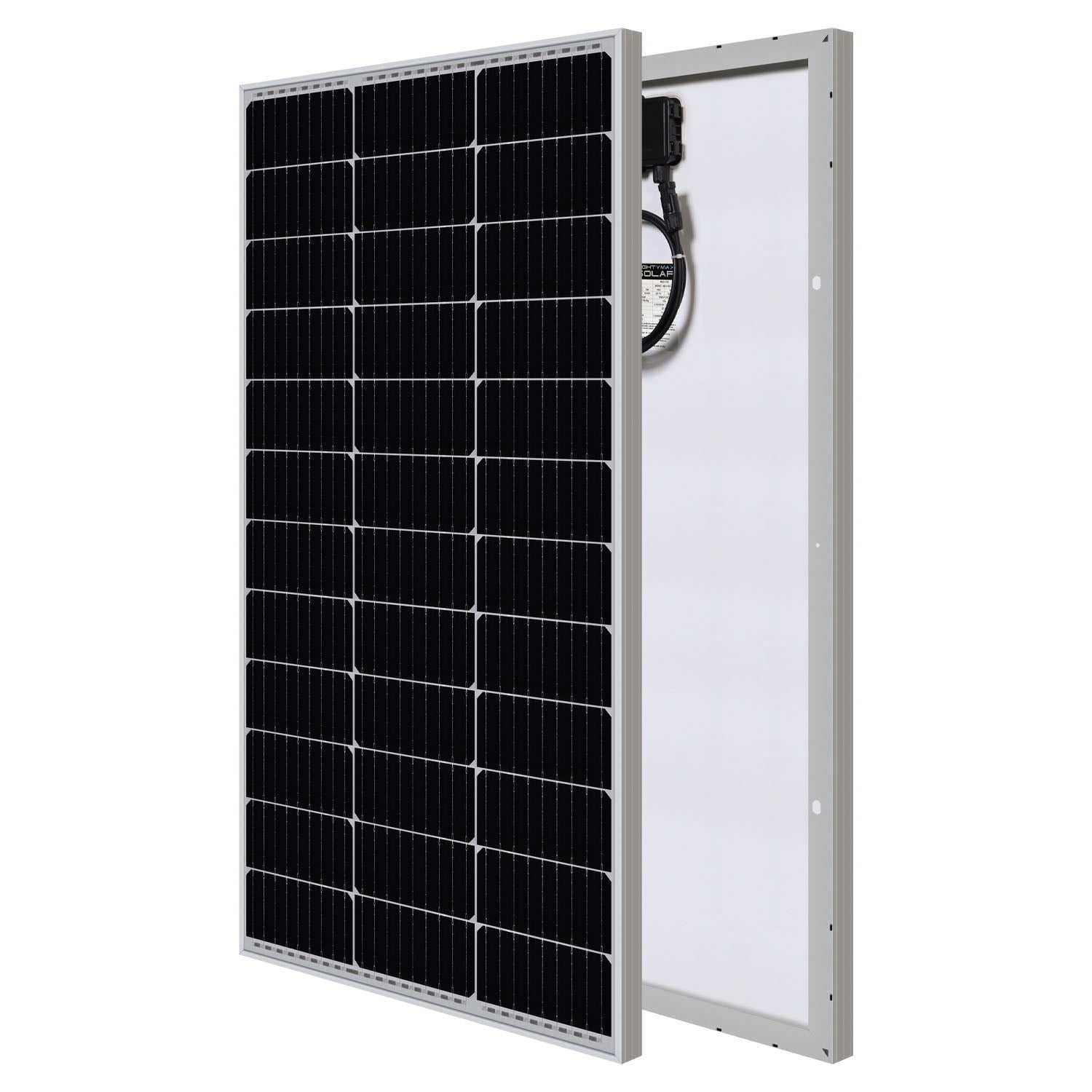 100 Watt 12V High Efficiency Monocrystalline Solar Panel for Rooftop Residential Commercial House