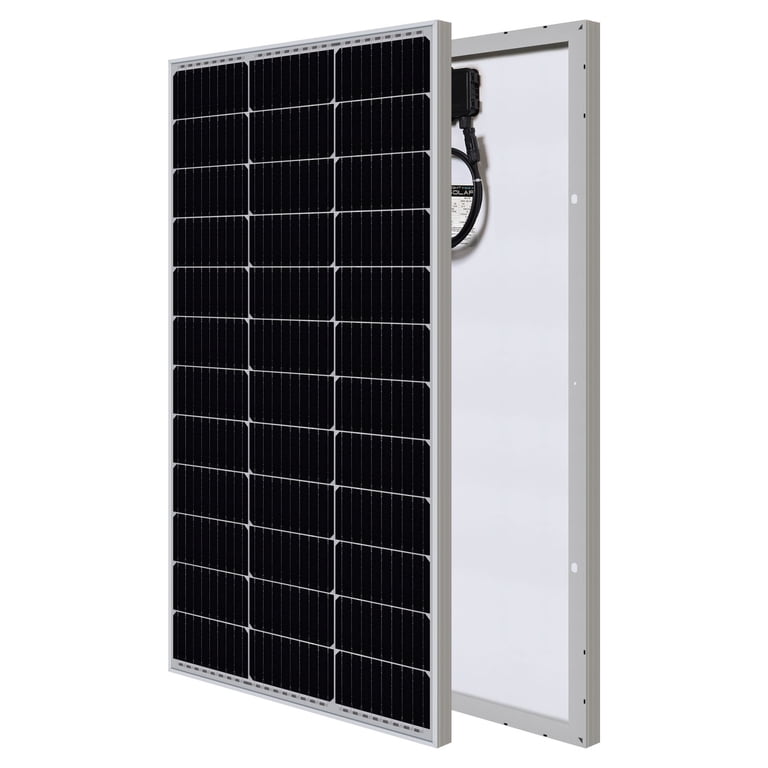 100 Watt 12V High Efficiency Monocrystalline Solar Panel for Off
