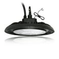 thumbnail image 1 of 100-Watt Black Integrated LED UFO High Bay Light Dimmable LED Daylight For Garage, 1 of 9
