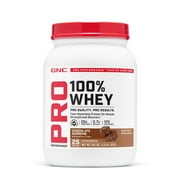 GNC Pro Performance 100% Whey Protein Powder, Chocolate, 25g Protein, 25 Servings