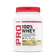 GNC Pro Performance 100% Whey 2.0, Vanilla Cream, 27.1 Oz, 25 Servings
