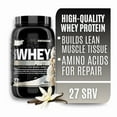 thumbnail image 1 of Nutrex Research 100% Whey Protein Powder Concentrate and Isolate Vanilla 2lb, 1 of 8