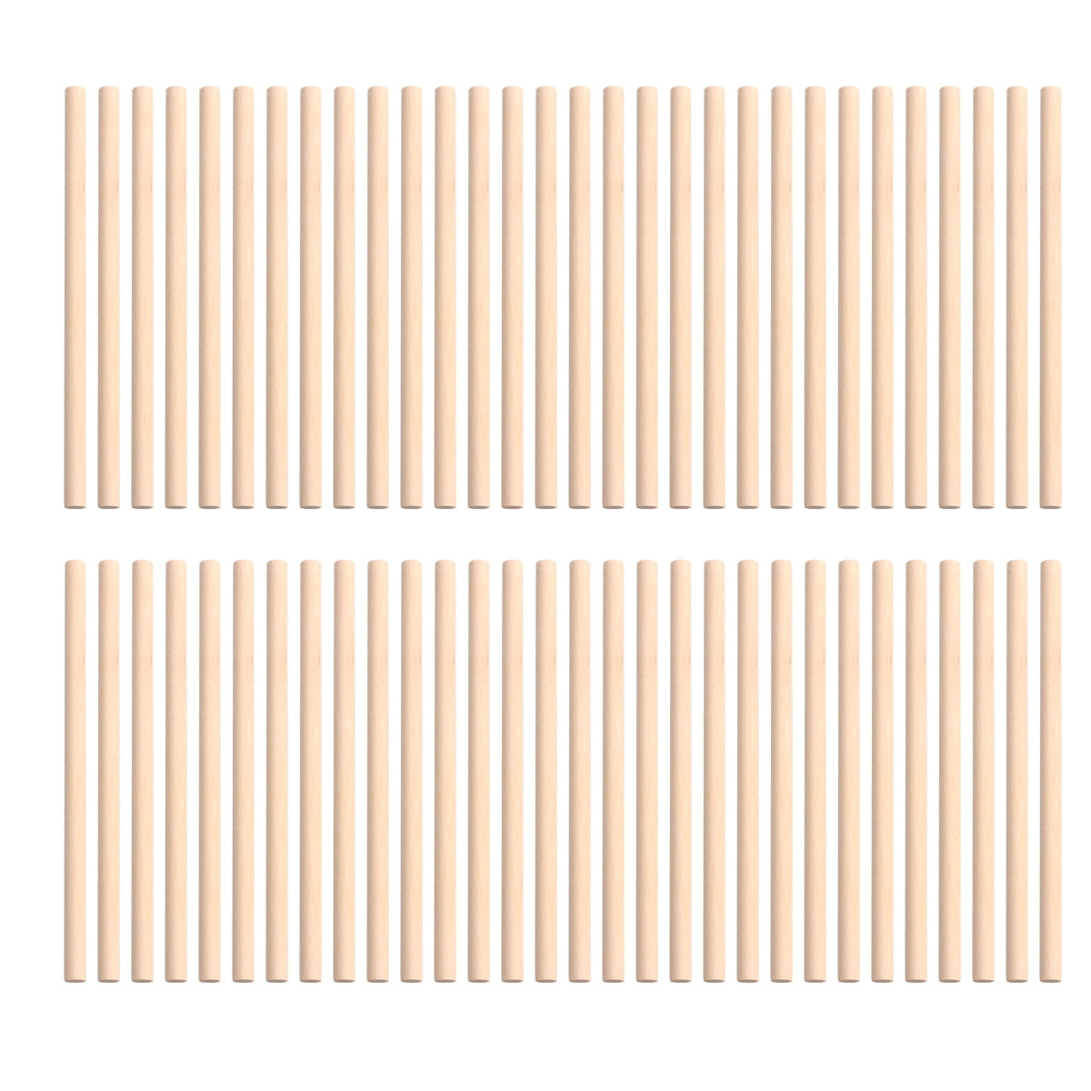 Gold Plated Physical Bitcoin In Display Case 100 Wooden Dowel Rods 3/4 X 48  Inch - Unfinished Hardwood Sticks For Crafts & DIY Bitcoin Mining Souvenir