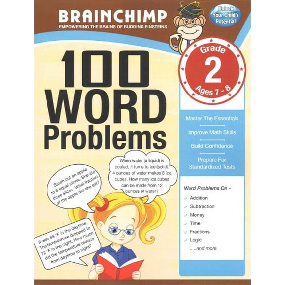 100 Word Problems Grade 2 Math