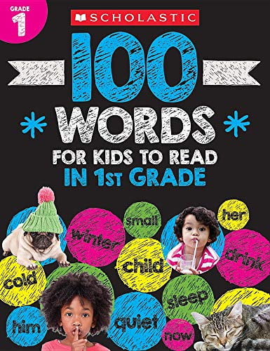 Pre-Owned 100 Words for Kids to Read in First Grade Paperback Scholastic Teacher Resources