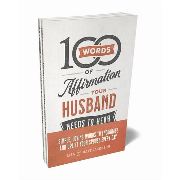100 Words of Affirmation Your Husband/Wife Needs to Hear Bundle, (Paperback)