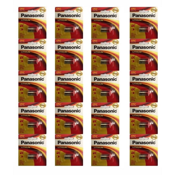 100 X Panasonic CR-2 KCR2, CR2, ELCR2 3V Lithium Photo Battery