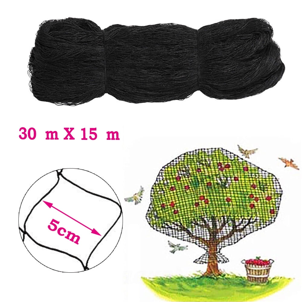 100'X50' Bird Netting For Bird Poultry Aviary Anti Bird Netting Game Pens Ne,Anti Bird Netting Garden Net Poultry Aviary Barrier Net for Garden 50 X 100ft