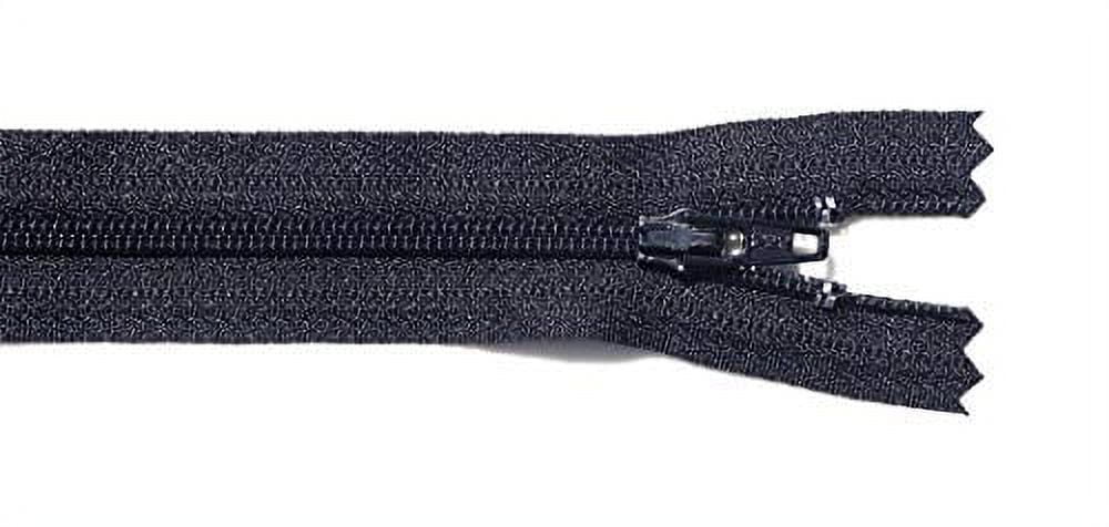 100 YKK 24" Black Zippers for Apparel,Handbags, Sewing & Craft Projects - Made in USA