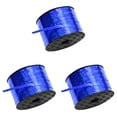 thumbnail image 1 of 100 Yards Crimped Curling Ribbon Roll 0.5Cm, 3Pc Shiny Metallic Gift Wrapping String for Balloon Decoration, Party Supply, Blue, 1 of 4