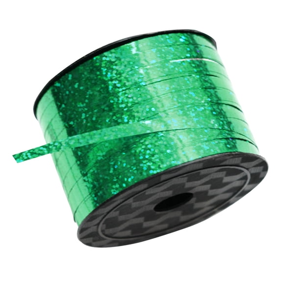 100 Yards Curling Ribbon,0.5cm Shiny Crimped Ribbon Roll, Balloon String for Gift Wrapping,Birthday Party, Wedding Decor,Balloon Ties,Craft Projects(2pcs)