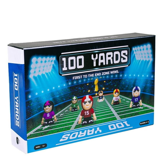 100 Yards Football Board Game | 2 to 6 Players | School, Birthday for Kids | Classroom and Family Games | Ages 6+ |