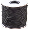 thumbnail image 1 of 100 Yards Nylon Lift Shade Cord 1.5mm Blind Cord Replacement String Chinese Knotting Beading Thread Cord for Windows Roman Shade Repair Jewelry Making Craft Projects Black, 1 of 7