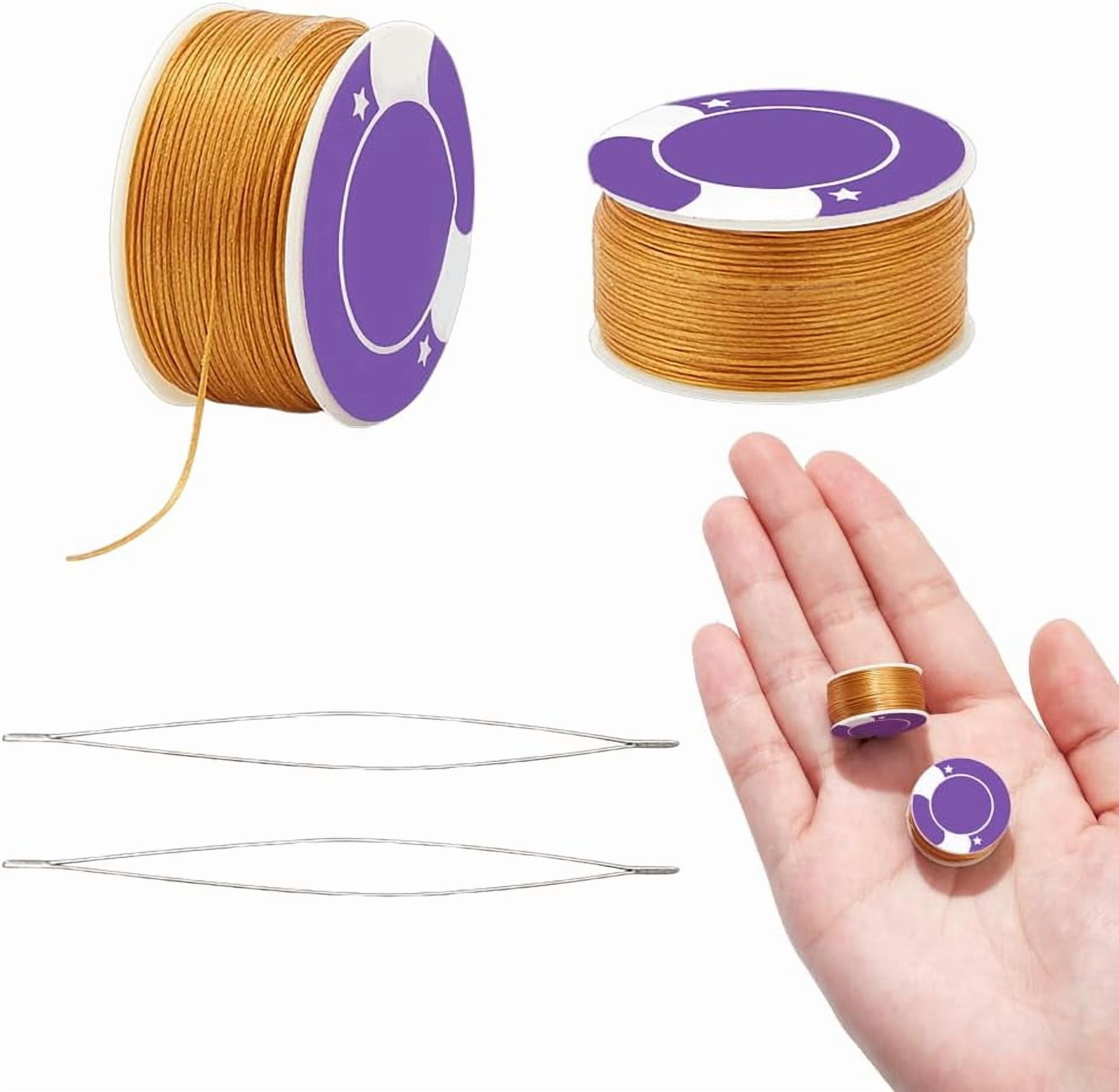 100 Yards Seed Bead Thread 0.1mm Polyester String for Bracelets Special ...