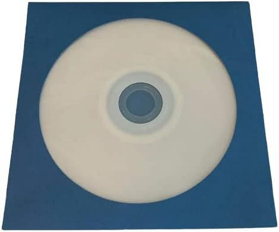 100 Color Paper Sleeves for CD/DVDs 100g Weight Envelopes with Clear