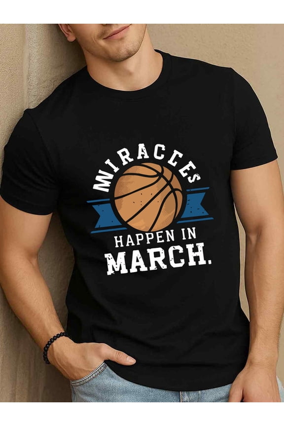 100% cotton March Madness men black Vintage Unisex Shirt Crewneck tshirts Retro Unisex Shirt Printed tshirts Basic Unisex Shirt Crewneck tshirts Classic Unisex Shirt Graphic Tee tshirts