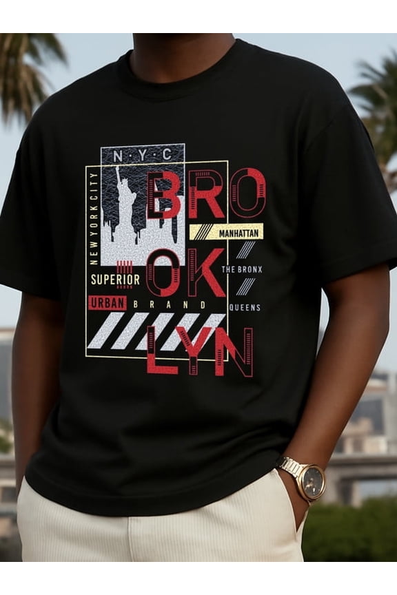 100% cotton NYC Urban mens black Unique Design Unisex Shirt Crewneck tshirts Fashion Unisex Shirt Graphic Tee tshirts Retro Unisex Shirt Printed tshirts Trendy Unisex Shirt Short Sleeve tshirts