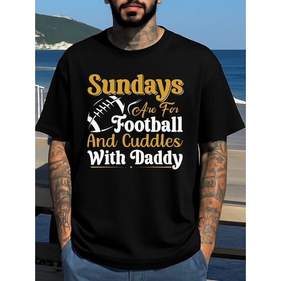 100% cotton Sunday Football men black Original Unisex Shirt Cotton tshirts Basic Unisex Shirt Short Sleeve tshirts Vintage Unisex Shirt Printed tshirts Vintage Unisex Shirt Crewneck tshirts