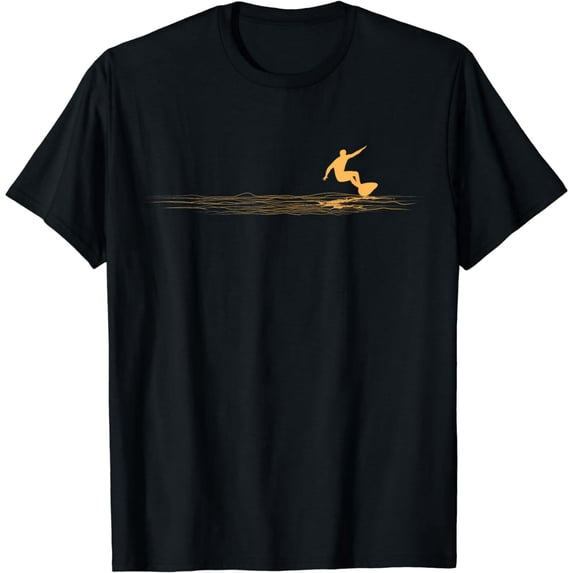 100% cotton tshirts Surfer Graphic Surfboard Vintage Surfing For Surfers T-Shirt