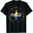 thumbnail image 1 of 100% cotton tshirts men tee Coca-Cola Pride Together Is Beautiful T-Shirt, 1 of 4