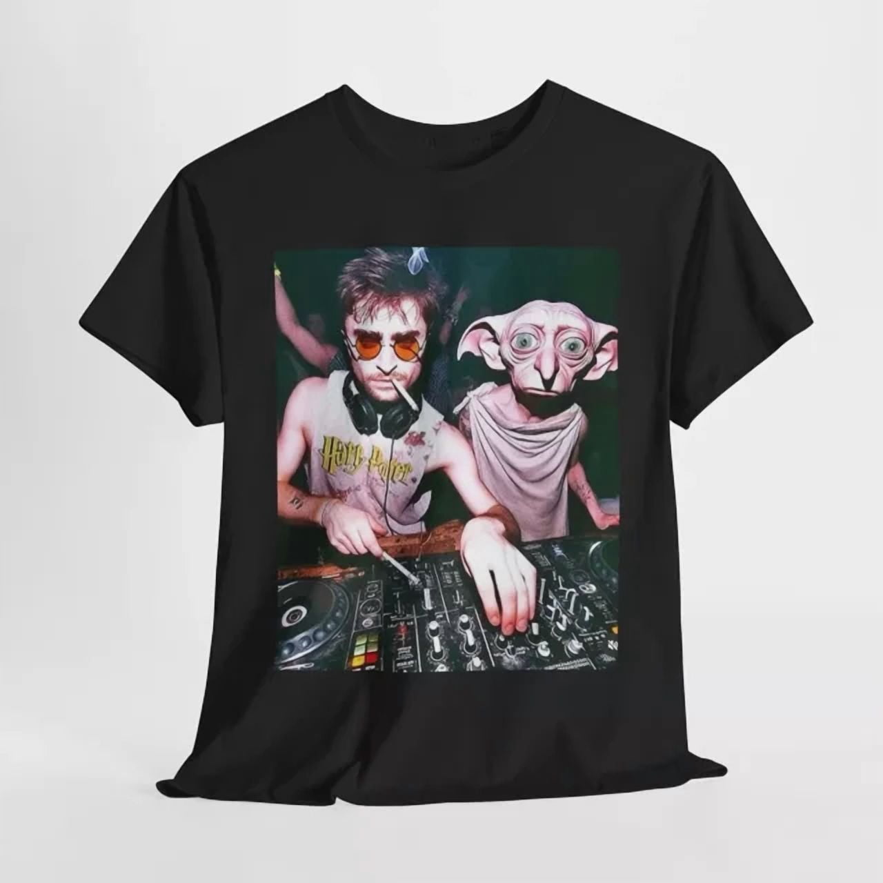 100% cotton tshirts men tee DJ H*r*y and D*b*y T-Shirt, Music Lover ...