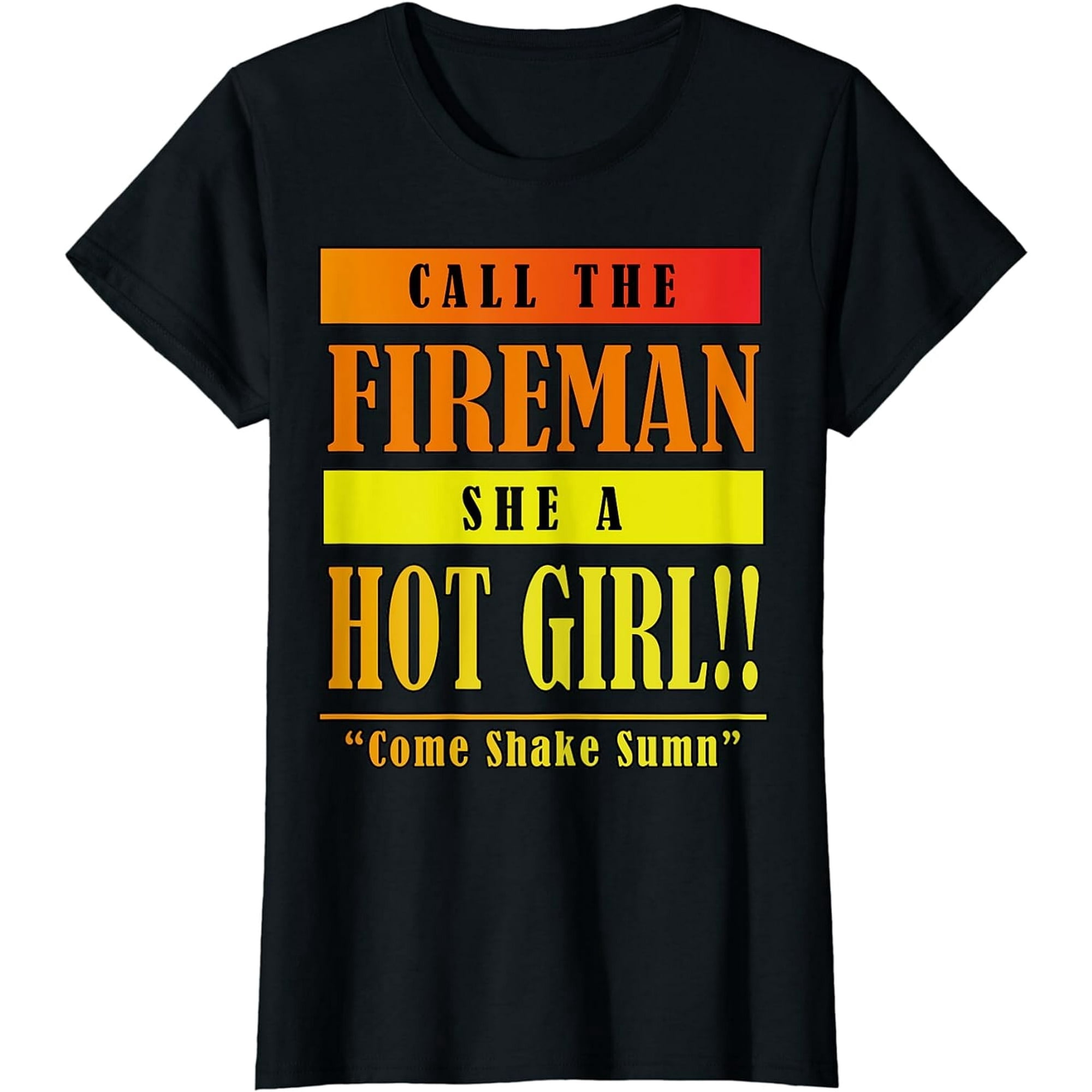 100% cotton tshirts men tee Dababy Call Da Fireman She A Hot Girl T ...
