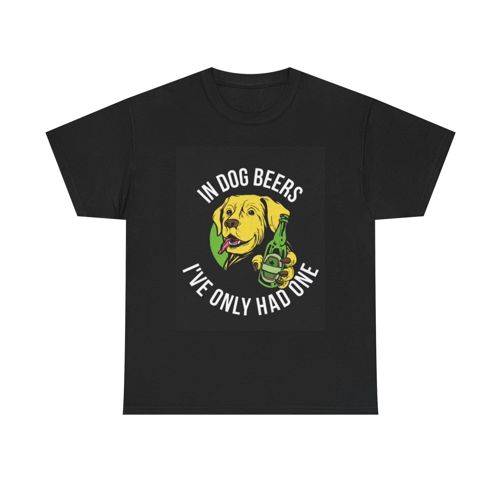 T-shirt Humoristique "I'm Not Drunk Your Blurry" - Coton épais, Unisexe, Neuf Avec étiquette