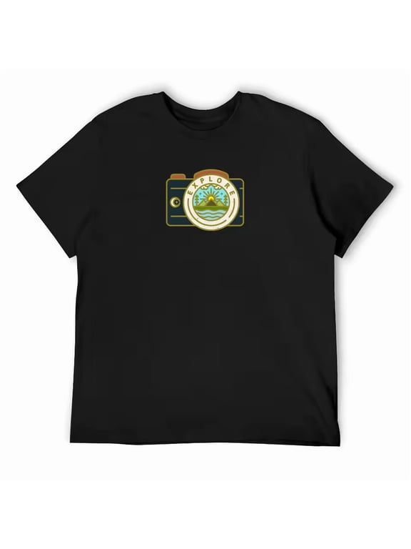 100% cotton tshirts men tee Explore T-Shirt Personalized t-shirt customizeds vintage luxury clothes men