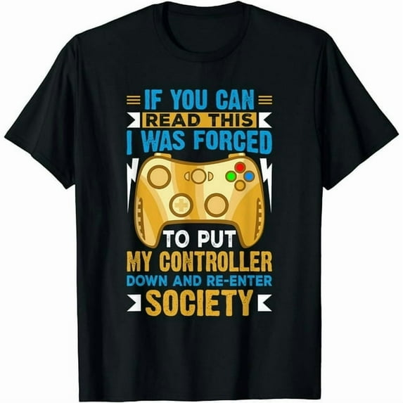 100% cotton tshirts men tee Gaming Gifts For Teenage Boys 8-16 Year Old Gamer T-Shirt