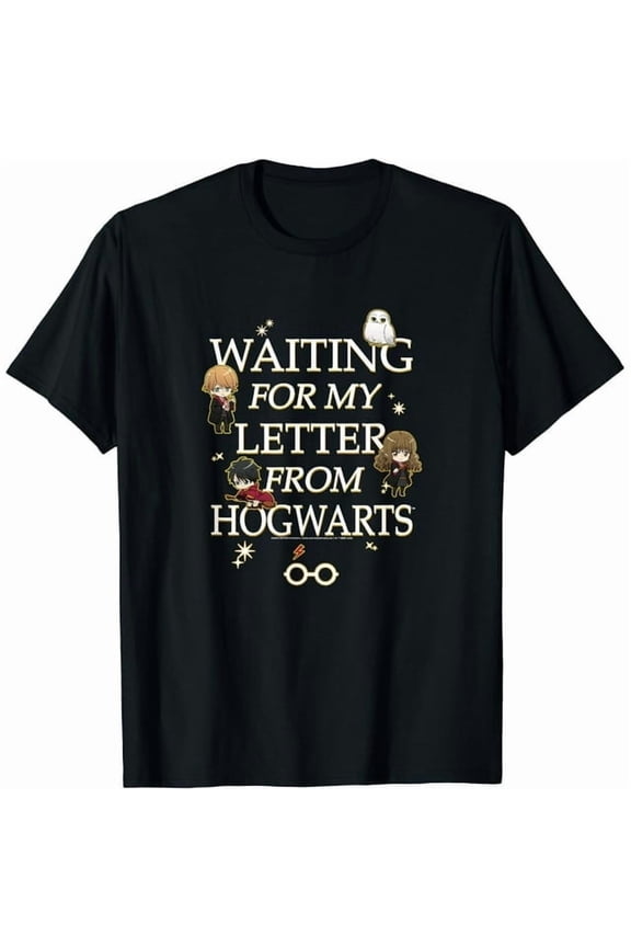 100% cotton tshirts men tee Harry Potter Waiting For My Letter From Hogwarts T-Shirt