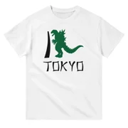LNKCO.CUSTOMTEEHUB 100% cotton tshirts men tee I Love Tokyo T-Shirt - Godzilla Design, Classic Fit, Heavyweight 100% Cotton for