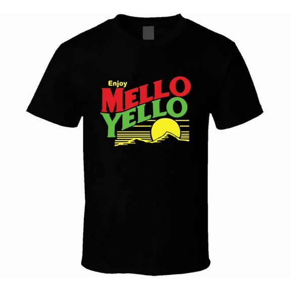 100% cotton tshirts men tee Mello Yello T Shirt