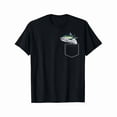 thumbnail image 1 of 100% cotton tshirts men tee Men's 100% Cotton Tuna Fishing Print T-Shirt with Chest Pocket – Black, Casual Short-Sleeve Crewneck Tee for Dad, 1 of 4