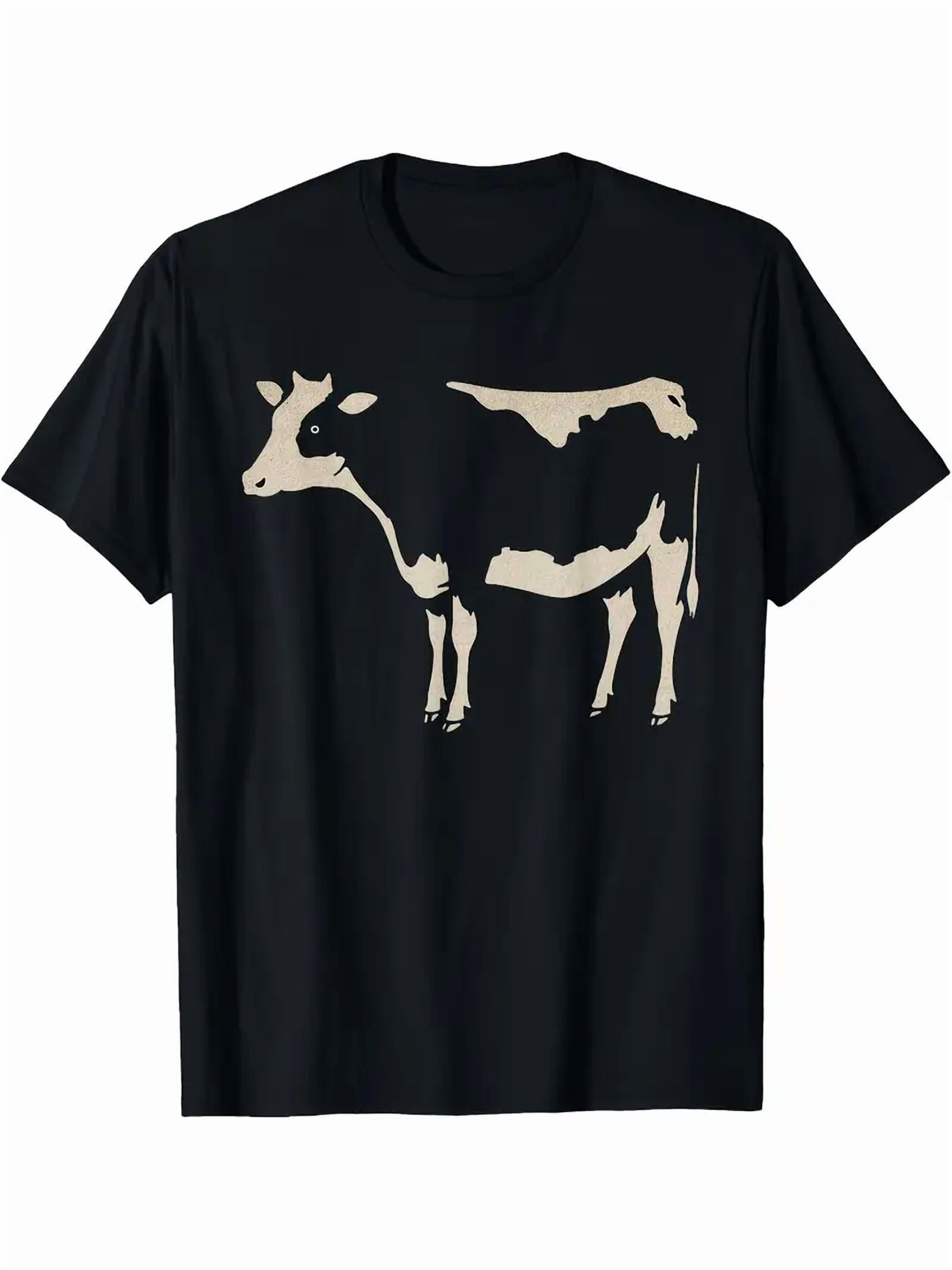 Men's Black Slim Fit Animal Printed Cotton Casual Shirt main image 1