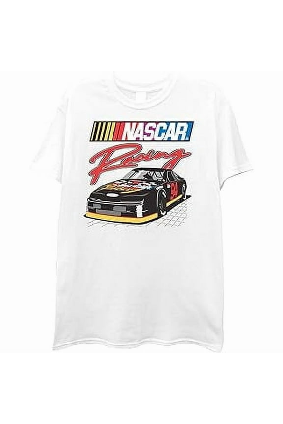 100% cotton tshirts men tee NASCAR Vintage Daytona 500 Shirt Racing Men's Graphic T-Shirt