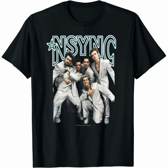 100% cotton tshirts men tee NSYNC Official Diamond Rings T-Shirt