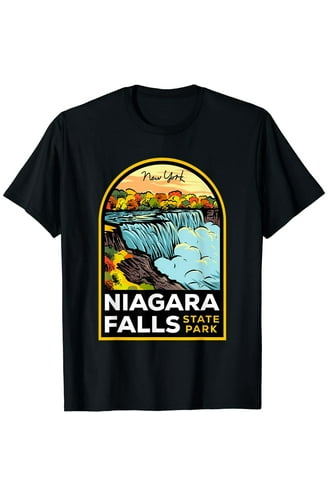 【新品】Hys × Niagara Print T-Shirt Niagara Falls Canada Shirt, Maple Leaf T-shirt, Unisex - Etsy